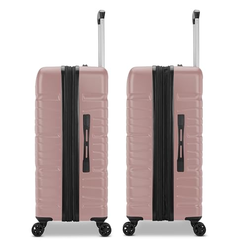 Samsonite Unisex Evolve Se Hardside Expandable Luggage with Double Spinner Wheels, Rose Gold, Large Spinner, Evolve Se Hardside Expandable Luggage with Double Spinner Wheels