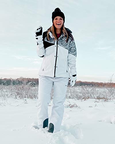 Arctix 18171X-01-1X Women's Insulated Snow Pants, Adult-Women, White, 1X (16W-18W) Short