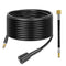 ZUASE 15M High Pressure M22 Hose with Click Quick Connect Connector System for Karcher K2 K3 K4 K5 K6 K7