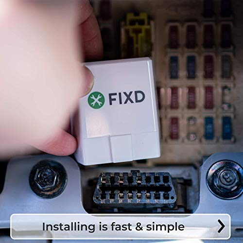 FIXD OBD-II OBD2 Active Car Health Diagnostic Monitor - 2nd Generation
