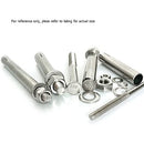 20X NUZAMAS M6x50mm Expansion Bolts 304 Stainless Steel Expansion Sleeve Anchor Bolt Heavy Duty Fixing Anchors for Screws Wall Building