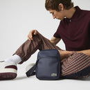 Lacoste Men's LCST Flat Crossover Bag, Eclipse, One Size