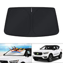 KUST Windshield Sun Shade for 2019-2024 Volvo XC40 Accessories Sunshade Sun Visor Protector Foldable Blocks UV Rays Keep Your Car Cooler
