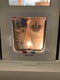 Whiskers and Windows Cat Door for Horizontal Sliding Windows, Large Cat Flap, Fits Windows 34"-37" h, White
