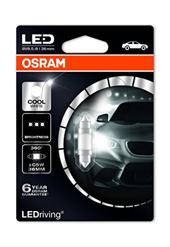 Osram 12 V 1W LED Festoon Globe Interior lights