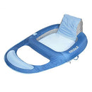 Kelsyus Floating Pool Lounger Inflatable Chair w/ Cup Holder, Blue (6 Pack)