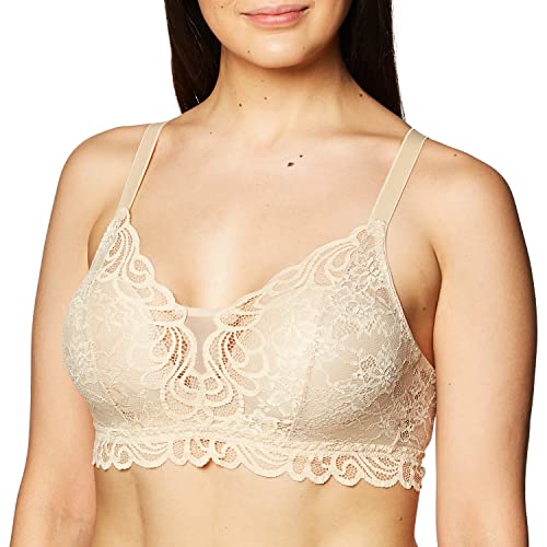 Bali Women's Lace Bra, Latte Lift, 3X Large