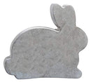 Rayher 36106000 Rabbit Casting Concrete Crafts, Plaster of Paris and Soap, Clear Plastic Easter Bunny Shape for Moulding, 15x13x3cm