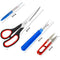 10 Pcs Sewing Seam Rippers, 4 Big and 4 Small Handy Stitch Ripper Sewing Tools with 2 Scissors for Sewing Crafting Thread Removin