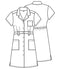 Dickies EDS Professional Women Scrubs Dress Button Front 84500, White, X-Small