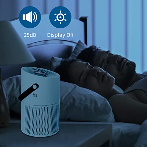 air purifier,Mini H13 HEPA air purifiers for the home Allergies Pets Hair in bedroom Office Living Room,Portable,Night Light,Reduce Germs,Australian standard power socket (air purifier)