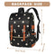 Daisy School Backpack for Girls Women, 15.6 inch Laptop Backpacks Bookbags for College Travel (Black)