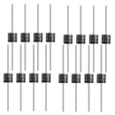 ECSiNG 50PCS Schottky Diode 10A 50V Axial 10SQ050 for Solar Panel Parallel Reflow Protection Diode Silicon Diode Barrier Rectifier Diode Electronic Components