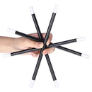 Gejoy 12 Packs 10 Inches Plastic Magic Wand Black and White Spell Casting Stick for Magician Costume