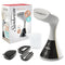 Sunbeam Power Boost Handheld Garment Steamer | 2100W, 90g/Min Steam Shot Clothes Steamer, Fast Heat Up Travel Steamer, Durable Scratch Resistant Cermaic Plate, White & Gold SCG2000