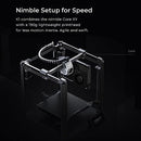 Creality K1 3D 600mm/s Printing Speed 300℃ High-Temp 32mm³/s Flow Hotend Auto Level Dual-Gear Direct Extruder, 220 * 220 * 250mm