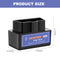 OB D2 Bluetooth Adapter, OBD Diagnostic Device, Mini Diagnostic Tools, OBD2 Scanner Car Diagnostic Device, Bluetooth Adapter - Car Scanner - Mini V2.1 Compatible with Android, iOS, Windows