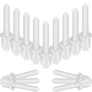 Shutter Repair Pins Replacement Repair Pins Plantation Shutter Pins for Windows Tools, White (20 Pieces)