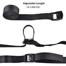 TRIWONDER Cinch Tie Down Strap Lashing Straps Heavy Duty Nylon Straps with Cam Buckles for Cargo, Trucks, Boat, Motorcycle,SUP, Kayak, Canoe, Trailer(Black - 4 Pack, 1m)