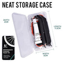 VeloChampion Glue Bike Tire Puncture Repair Kit with Rubber Solution and Storage Case for All Bicycles; Road, Mountain, Commuter Bikes. 11 Repair Patches. 3 Tyre Levers