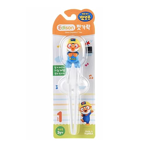 1 X New Pororo Edison Training Chopsticks for Left Hand