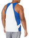 ASICS Mens Team Sweep Singlet Royal/White