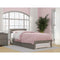 AFI, Boston Platform Bed with Twin XL Trundle, Twin XL, Grey