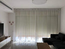 Ziang Bendable Straight Curved Curtain Track Alloy Plastic Windows and Balcony Curtain Track Soft Curved Track Curved Track Rail Slide Rail Accessories (4 Meters)