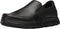 Skechers Men's Work Relaxed Fit: Flex Advantage Slip Resistant - Bronwood Slip-On Sneaker, Black, US 9