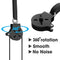 Yes4All Weight Plate Loading Pin 1 inch and 2 inch, Fitness LAT Cable Pulley System Gym, Heavy Duty Gym Equipment for Home with Tricep Rope Cable Attachment