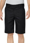 Dickies Men's 11 Inch Relaxed Fit Stretch Twill Work Short, Black, 34