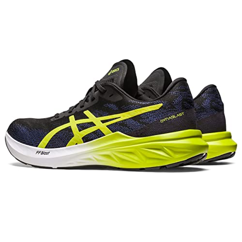 ASICS Kid's Contend 6 Grade School Running Shoes, Black/Lime Zest, 13 US