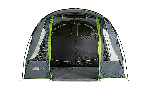 Coleman Tent Vail 4 | Family Tent for 4 Persons | Large 4 Man Camping Tent with 2 Extra-Large Sleeping compartments and Vestibule | Quick to Set up | Waterproof HH 4,000 mm