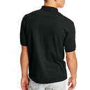 Hanes Men's Short Sleeve Jersey Pocket Polo (Pack of 2) - 4X-Large - Black