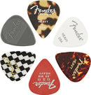 Fender Guitar Pick Medley - 6-Pack - Heavy