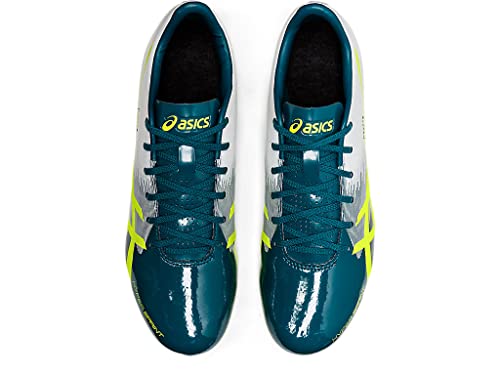 ASICS Hyper Sprint 7, Velvet Pine/Safety Yellow, 6 Wide Women/4.5 Men