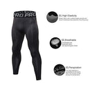 Mens Workout Compression Set Pants and Long Sleeve Shirts Winter Warm Thermal Base Layer Top & Bottom