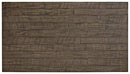 Signature Design by Ashley Havalance Farmhouse Lift Top Coffee Table with Fixed Shelf and 2 Hidden Storage Trays, Gray & White with Weathered Finish