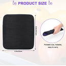 AngleKai Microfiber Bowling Ball Towels 3 Pack, 10" x 8" Bowling Towel Shammy Pad with Easy-Grip Dots Purple Bowling Cleaner Towel Non-Slip Microfiber Bowling Pad Bowling Accessories