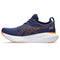 ASICS Men's Gel-Nimbus 25 Training Shoe, Deep Ocean/Bright Orange, US 8