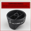 SUUJI PA010034 Top Burner Range Knob,Cooktop Burner Control Knob Replacement Part Compatible with Viking Gas Ranges VGIC305-4BSS VGIC485-6GSS Replaces for VKNPA010034 Black