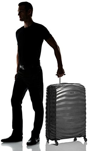 Samsonite Lite-Shock Hand Luggage, Black, XL (81 cm-124 L), Suitcase