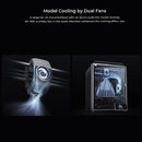 Creality K1 3D 600mm/s Printing Speed 300℃ High-Temp 32mm³/s Flow Hotend Auto Level Dual-Gear Direct Extruder, 220 * 220 * 250mm