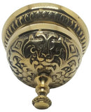 1 X Solid Brass Victorian Style Service Desk Bell