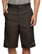 Dickies Men's 13 Inch Loose Fit Multi-Pocket Work Short, Dark Brown, 36
