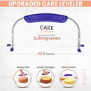 RFAQK 35PCs Cake Turntable and Leveler-Rotating Cake Stand with Non Slip pad-7 Icing Tips and 20 Bags- Straight & Offset Spatula-3 Scraper Set -EBook-Cake Decorating Supplies Kit -Baking Tools