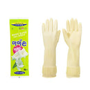 (Pack of 1 Paris) Mamison Kitchen Gloves White Medium , Specially Designed for Food Preparation. Cooking, Kitchen Gloves, Food Grade Natural Latex, Catering, Supplies. Korean Food and Kitchen