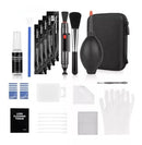 AUTOWT Camera Cleaning Kit - 35 Pieces Professional DSLR Camera Accessory Cleaning Kit with Sensor Cleaning Tissue Lens Cleaner Air Blower Microfiber Cleaning Cloth Tool Box