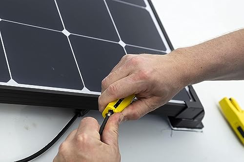 WEICON TOOLS Mini-Solar No.3 1.5-6.0 mm² Stripping Tool for Solar Area, Yellow/Black, 125 mm