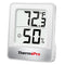ThermoPro TP49W Hygrometer Indoor Thermometer with Large Digital View Humidity Meter with Temperature and Humidity Sensor Room Thermometer for Baby Humidity Monitor for Greenhouse Cellar Garage
